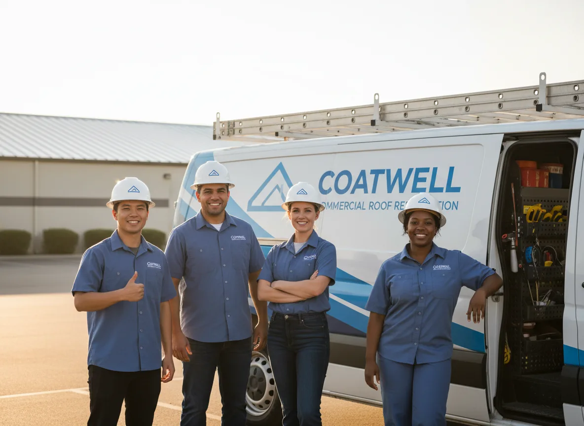 Commercial roof coating company in Elberfeld, IN